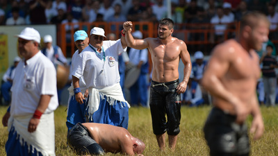 2. tur güreşleri tamamlandı