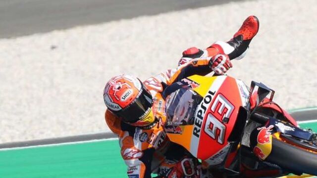 Almanya'da kazanan Marquez