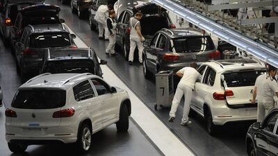 Almanya'da sanayi üretimi arttı