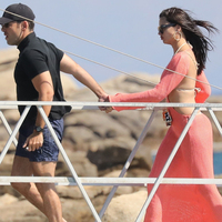 Adriana Lima, Türk iş adamı ile el ele