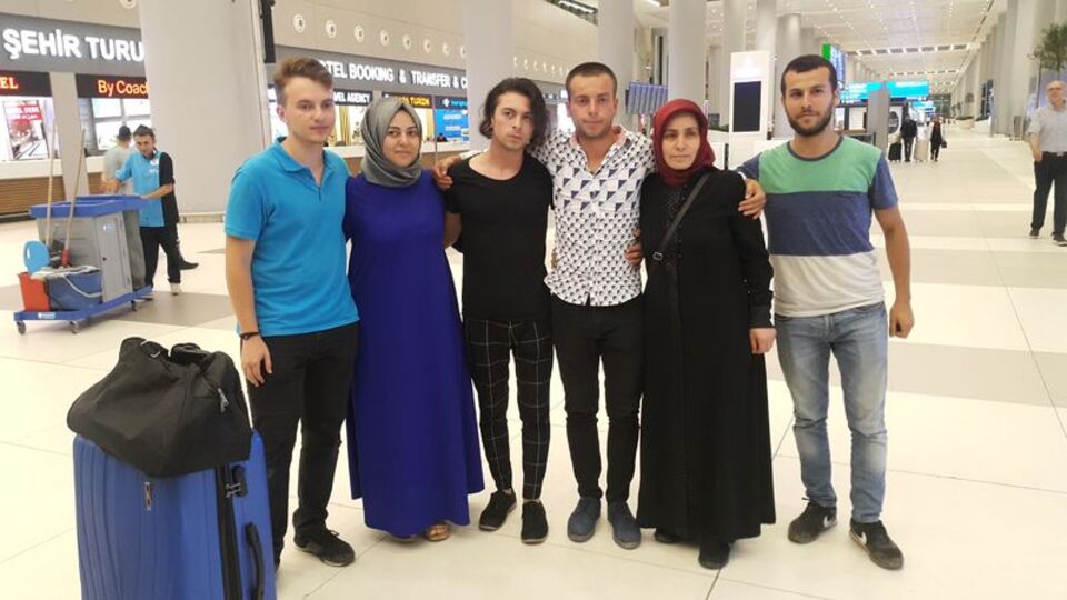 Libya'da alıkonulan 6 Türk İstanbul'da