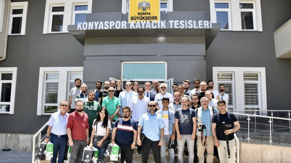 Konyaspor'un yenilenen tesisleri tanıtıldı