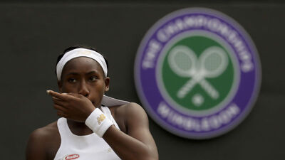 Gauff'un peri masalı sona erdi