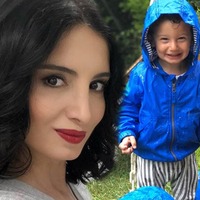 İkizlerin yağmur sevinci