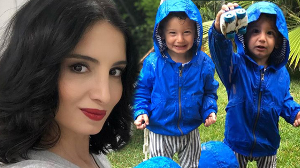 İkizlerin yağmur sevinci