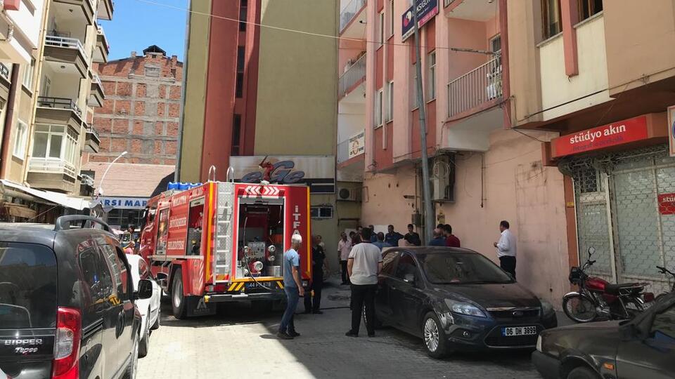 Malatya'da korkutan yangın