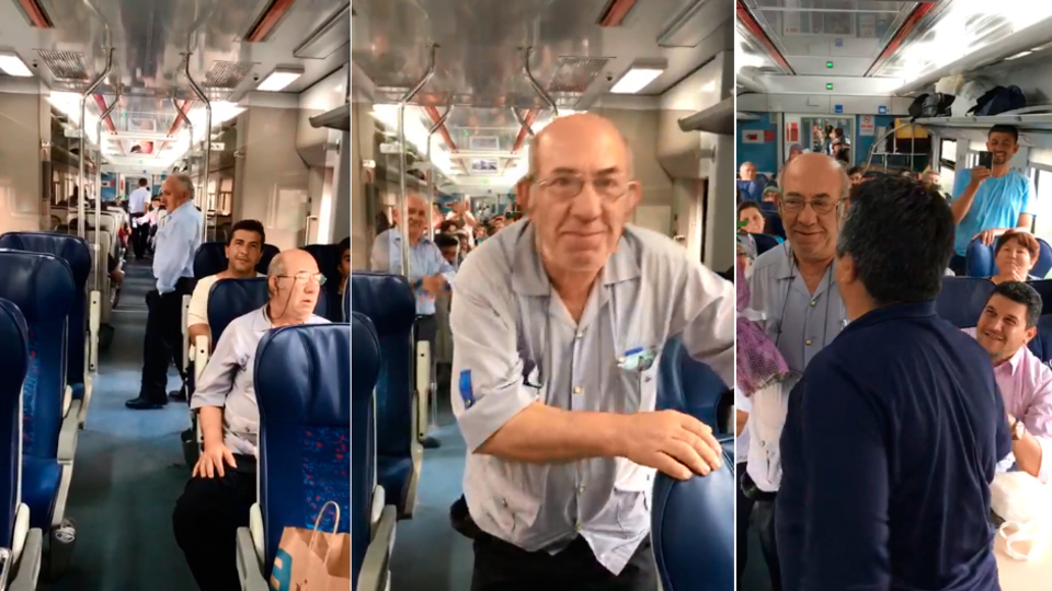 Kondüktöre ağlatan veda