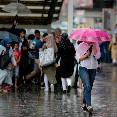 Meteoroloji uyarmıştı! Ve başladı!