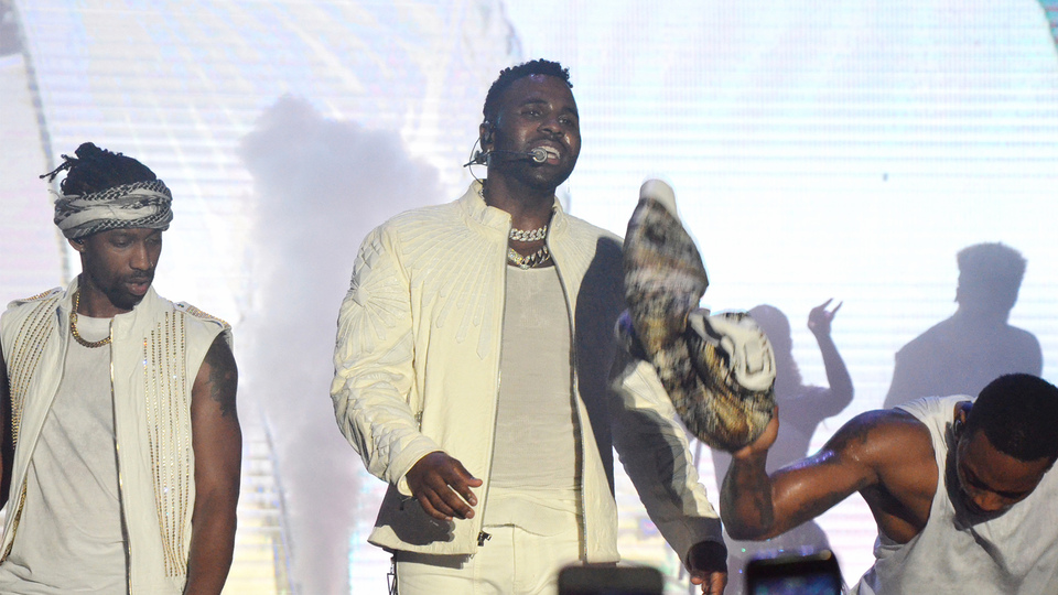 Jason Derulo, Antalya'da konser verdi