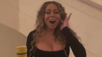 Çılgın akıma Mariah Carey de katıldı