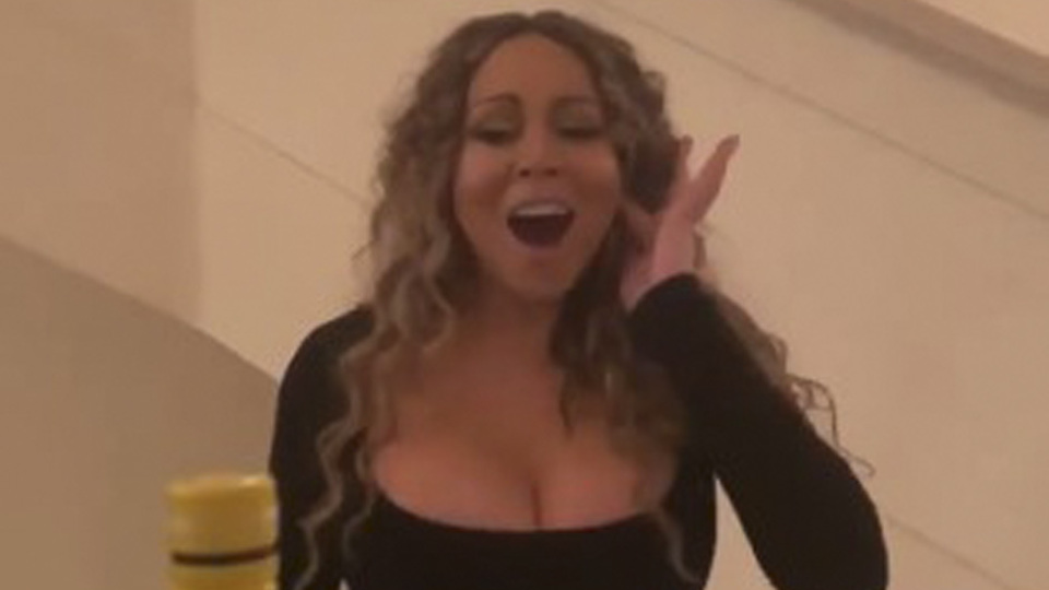 Çılgın akıma Mariah Carey de katıldı