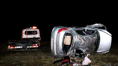 Çocukların otomobil gezintisinde facia