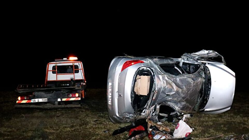 Çocukların otomobil gezintisinde facia