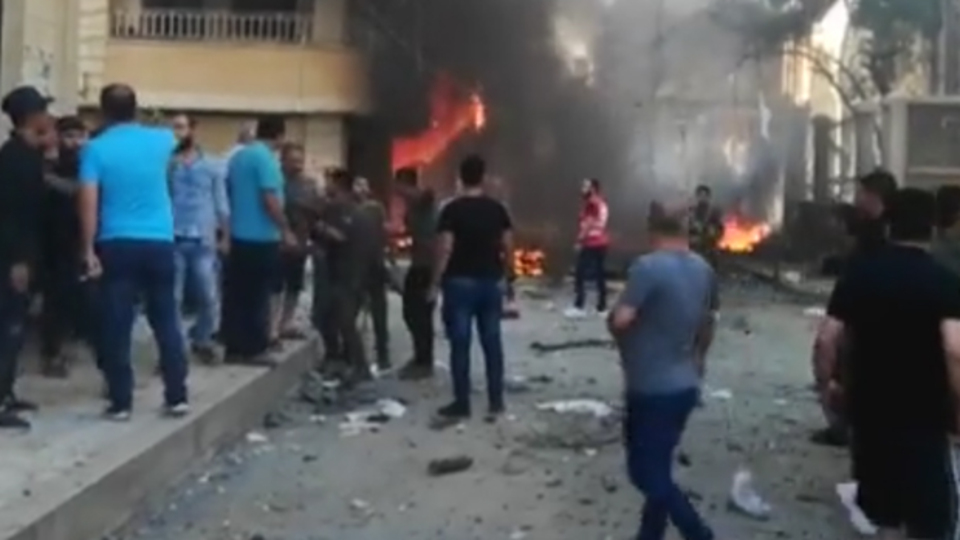 Suriye'nin Haseke kentinde patlama