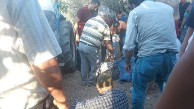 Tarla sürerken kalp krizi geçirdi