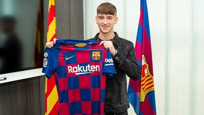 Barcelona'ya genç yetenek