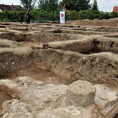 Kanuni'nin mezarı çevresinde Osmanlı kasabasının kalıntıları bulundu