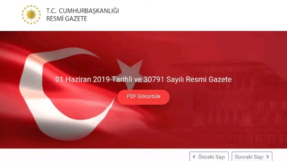Resmi Gazete mobil uygulaması erişime açıldı!