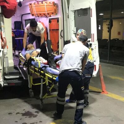 Sokakta döner bıçağıyla dehşet saçtı