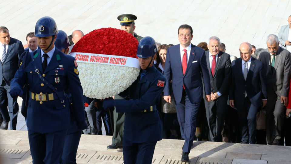 İmamoğlu'ndan Anıtkabir ziyareti