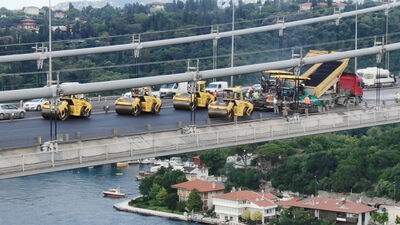 FSM Köprüsü'nün ilk etabı tamamlandı