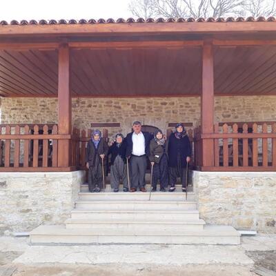 700 yıllık tarihi camide işlem tamam