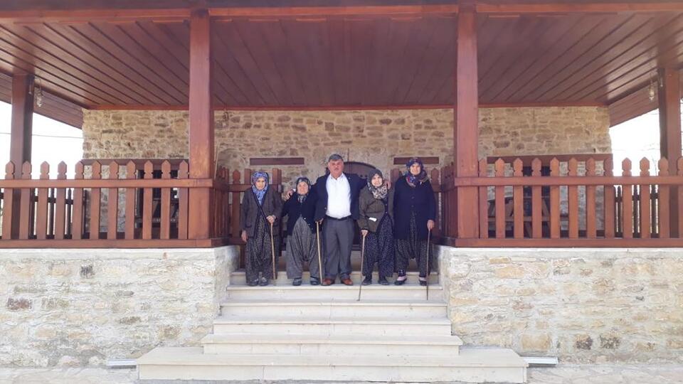 700 yıllık tarihi camide işlem tamam