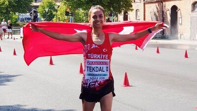 Tekdal, İsveç'te altın madalya kazandı