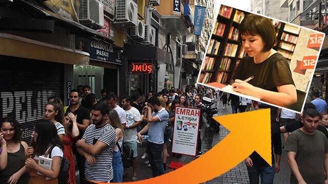 Hapis cezası alan 'Pucca', İzmir'de okurlarıyla buluştu