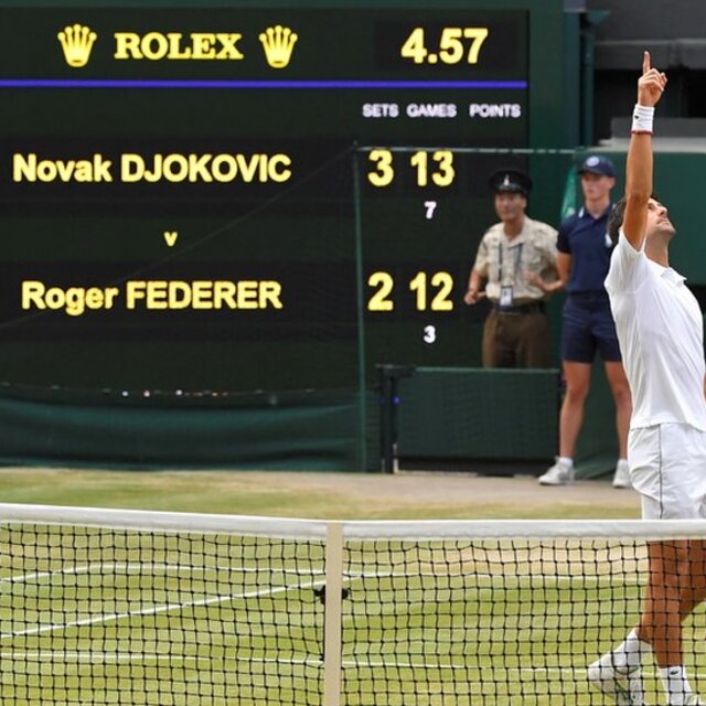 Wimbledon tek erkekler finalinde Djokovic şampiyon oldu