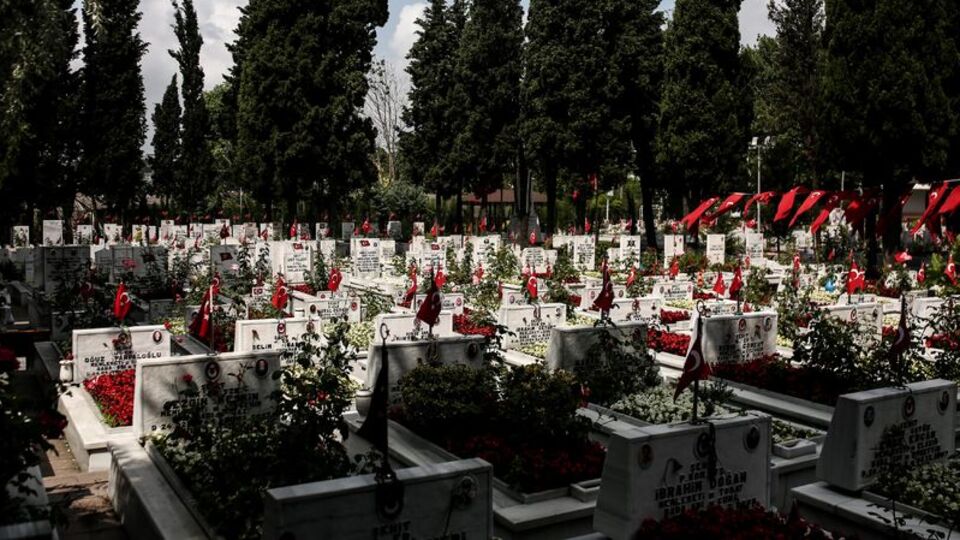 Şehit aileleri Edirnekapı'da