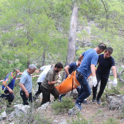 Kuşlar işaret etti, baba yıkıldı! 120 metrede 4 saat...