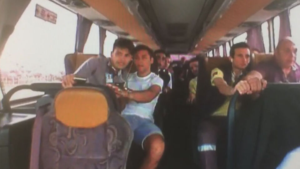 Can pazarı kamerada! Böyle savruldular