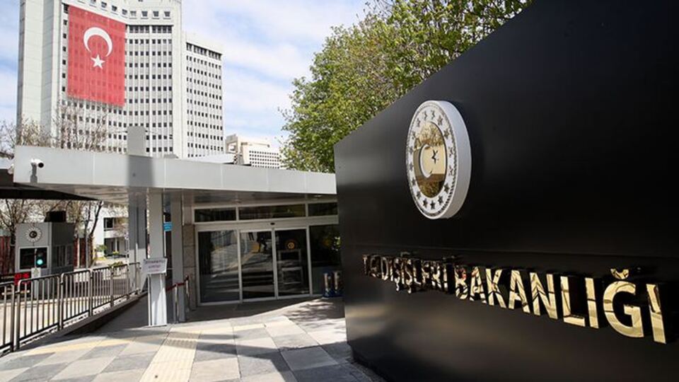 Dışişleri Bakanlığı'ndan AB'ye yanıt