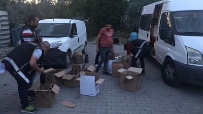 Kaçak içki operasyonu: 16 gözaltı