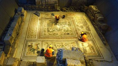 9 yıl önce inşaat çalışmasında ortaya çıkmıştı