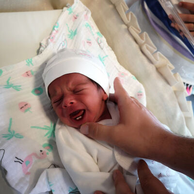 Böyle doğdu! Ailesi de doktorlar da şoke oldu