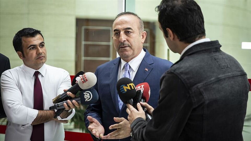 Çavuşoğlu'ndan Erbil'deki saldırı açıklaması!