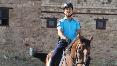 Harput'ta atlı jandarma göreve başladı