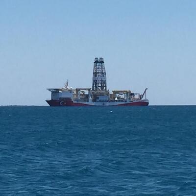 Doğu Akdeniz'den ilk görüntü geldi!