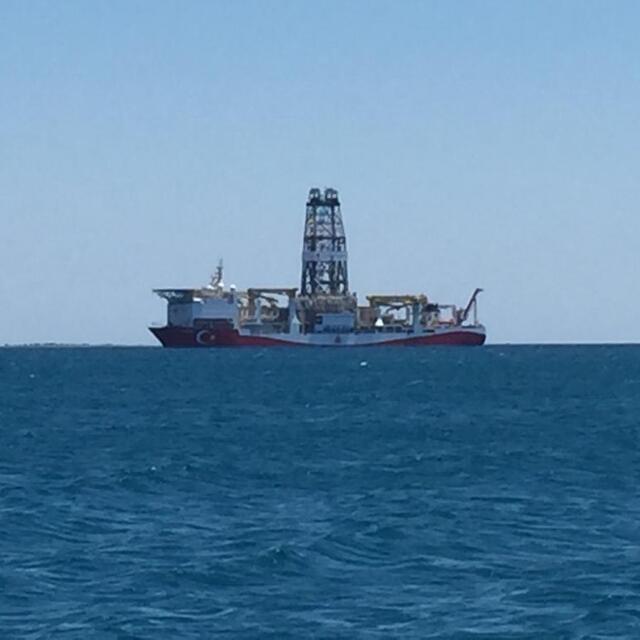 Doğu Akdeniz'den ilk görüntü geldi!