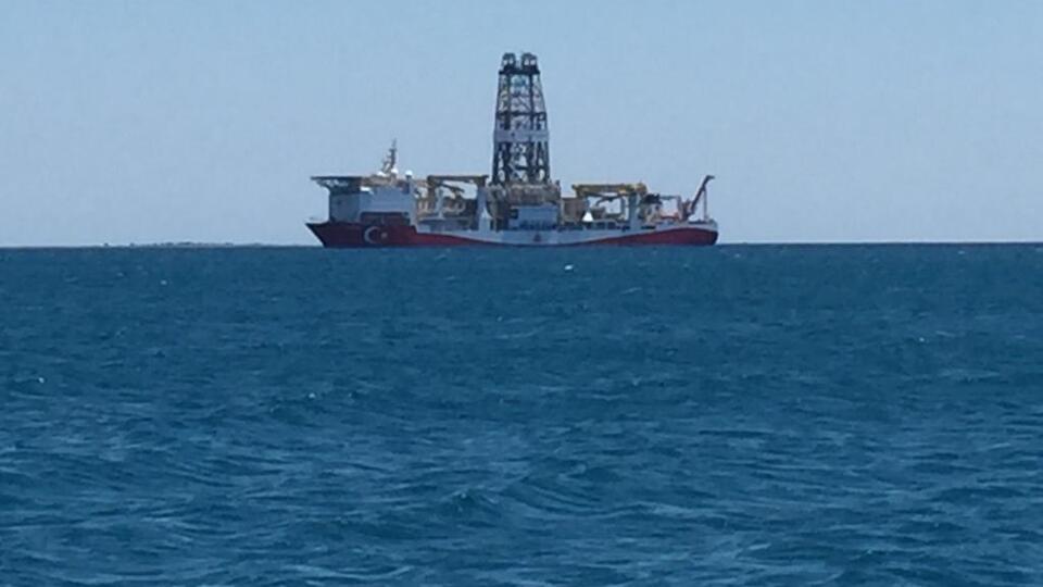 Doğu Akdeniz'den ilk görüntü geldi!