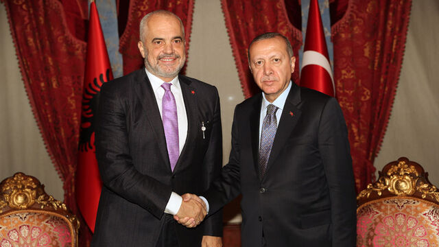 Cumhurbaşkanı Erdoğan, Arnavut lider Rama'yı kabul etti