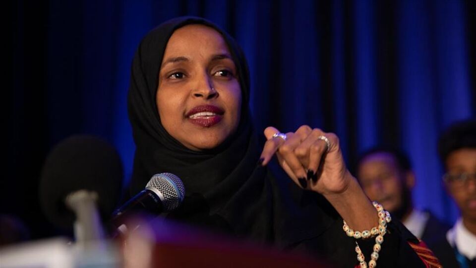 Trump tarafından hedef gösterilen Ilhan Omar'a destek büyüyor