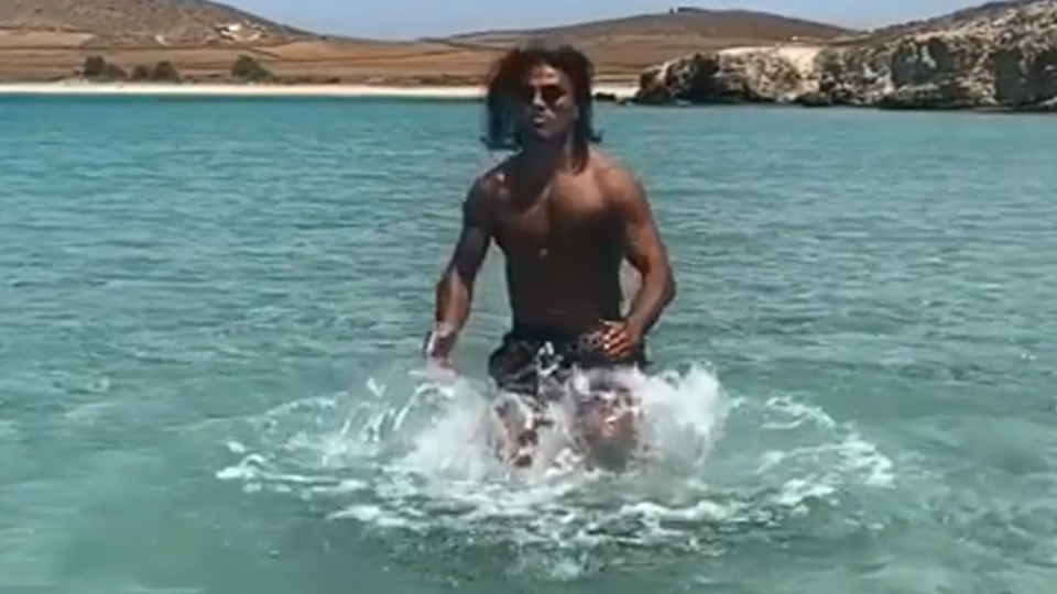 Nusret denizde spor yaptı