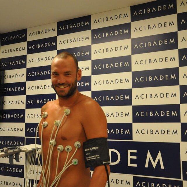 Ufuk Ceylan, sağlık kontrolünden geçti