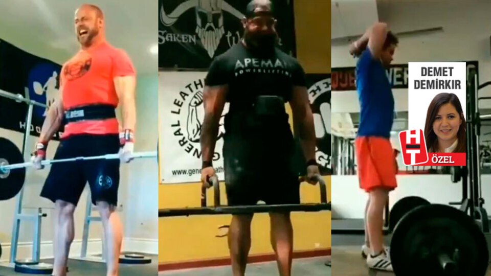 Korku filmini aratmıyor! Bir bir düştüler!