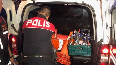 Ankara'da sahte içki operasyonu