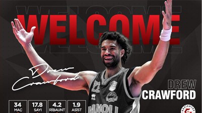 Crawford Gaziantep Basketbol'da!