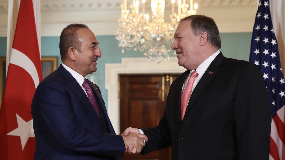 Çavuşoğlu, Pompoe ile S-400'ü görüştü